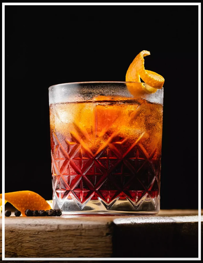 Bild på drinken Mezcal Negroni.