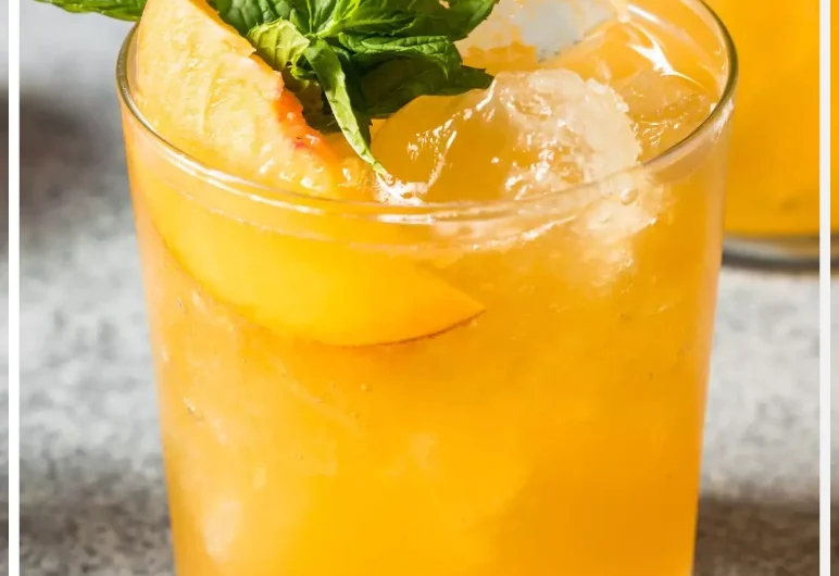 Peach Whiskey Smash recept