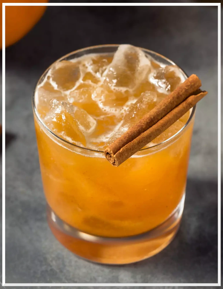 Pumpkin Spice Bourbon Smash recept