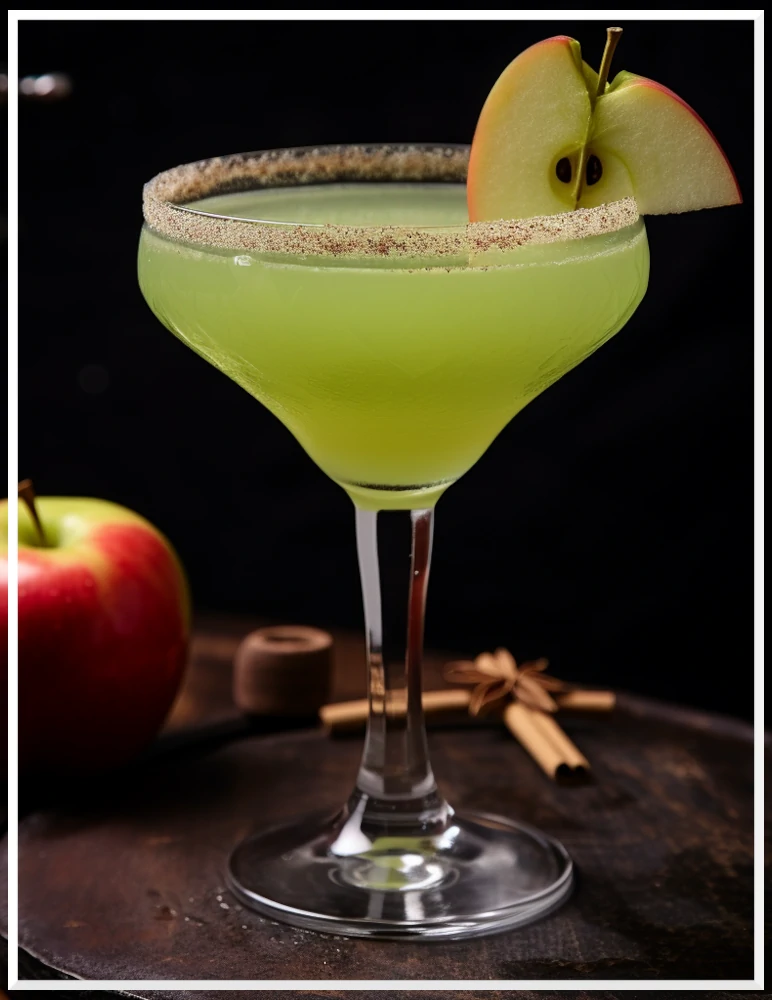 Bild på drinken Karamell Äpple Martini.