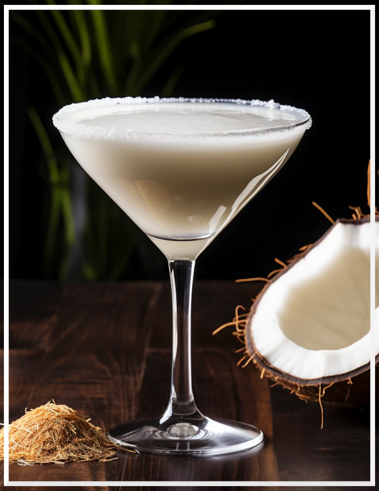 Bild på drinken Kokosnöt Martini.