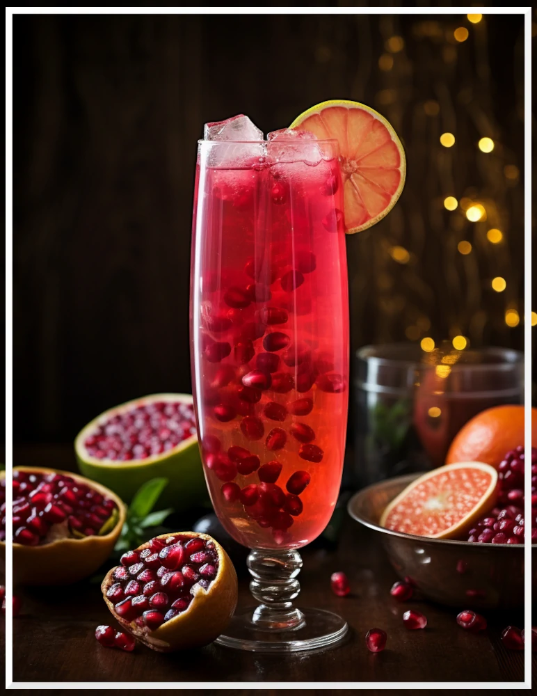 Sparkling Pomegranate Punch recept