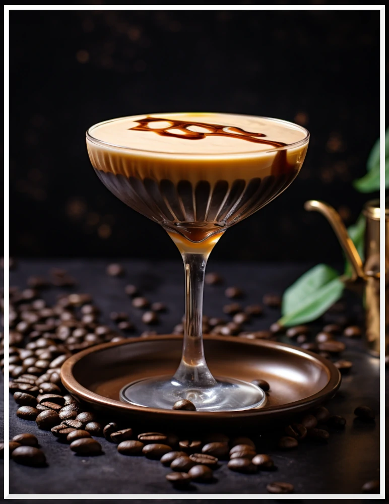 Bild på drinken Salted Caramel Espresso Martini.