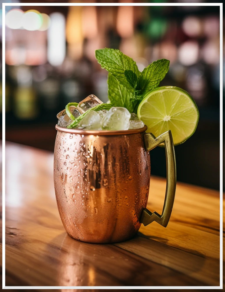 Tranbär Moscow Mule recept