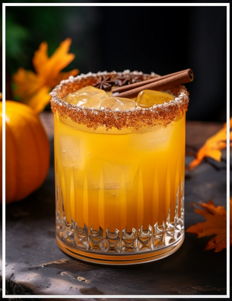 Bild på drinken Pumpkin Spice Margarita.