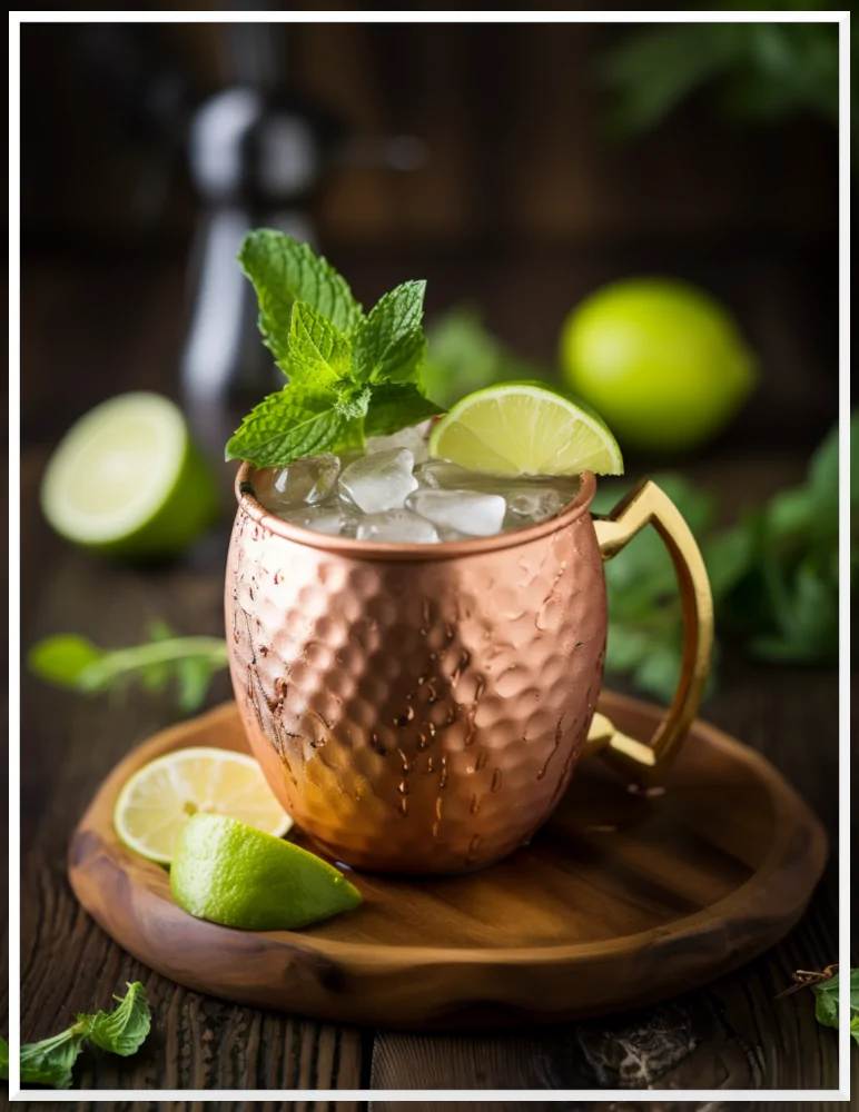 Bild på drinken Alkoholfri Moscow mule.