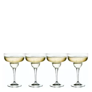 Bild på 4 stycken margarita glas.