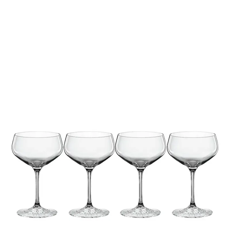 Bild på 4 pack coupe glas från Perfect Serve.