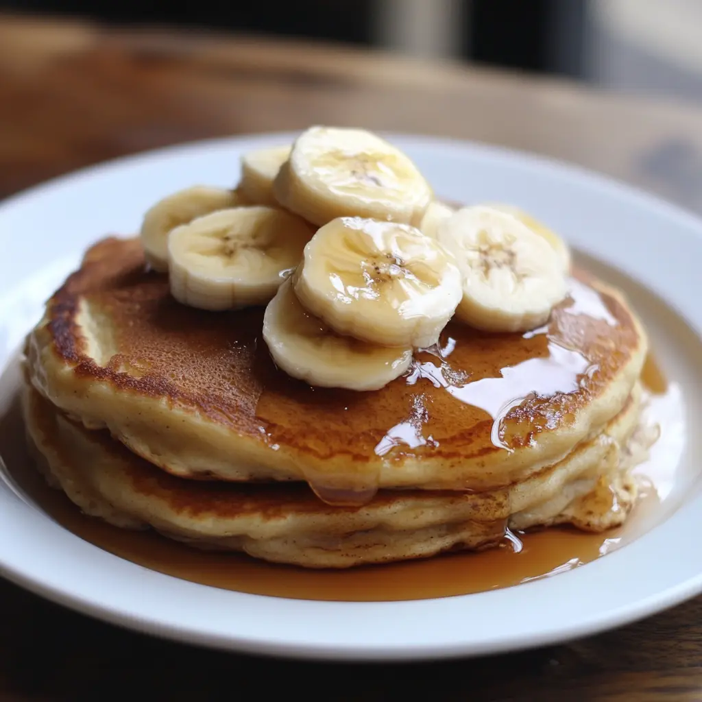 Bild på bananpannkakor utan ägg.