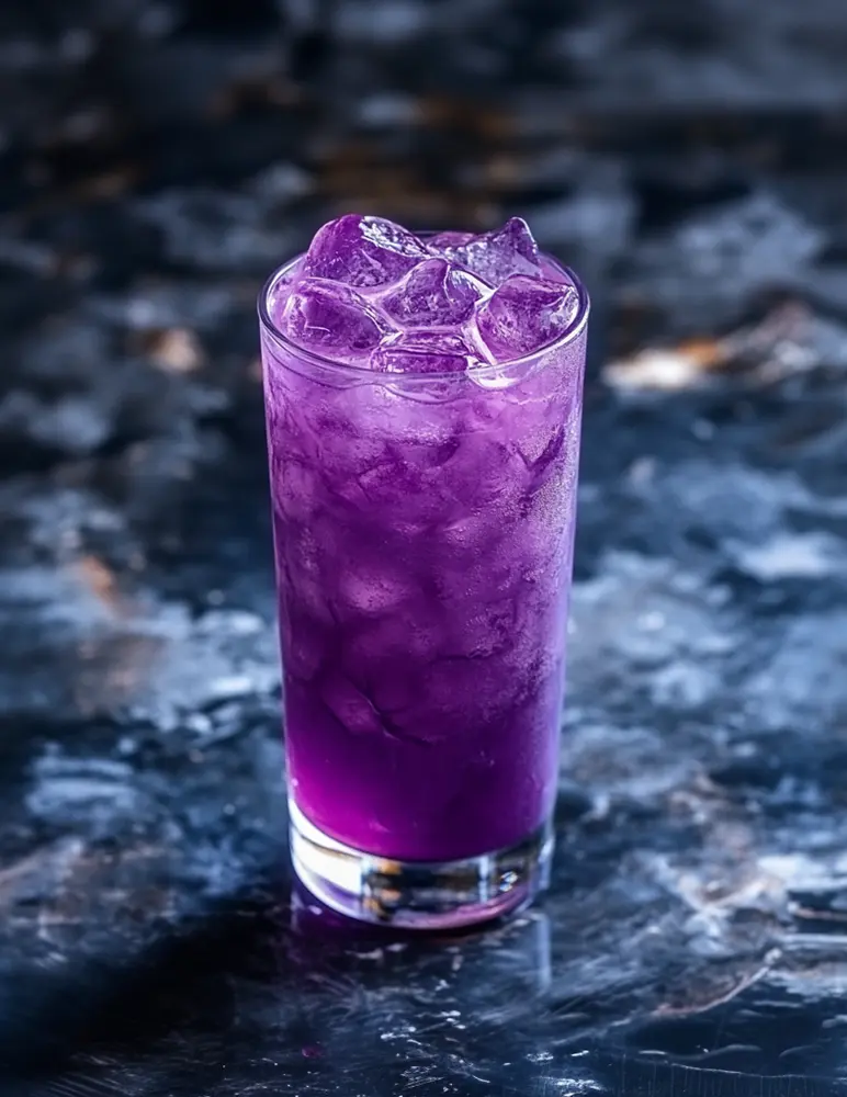 Bild på drinken Purple Rain.