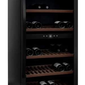 Fristående vinkyl - WineExpert 126 Fullglass Black