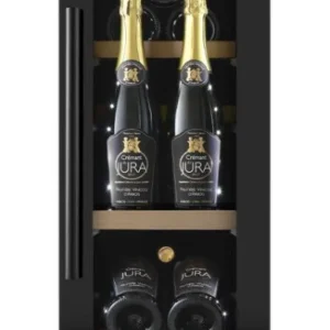 Inbyggbar champagnekyl - WineCave 700 30S Anthracite Black