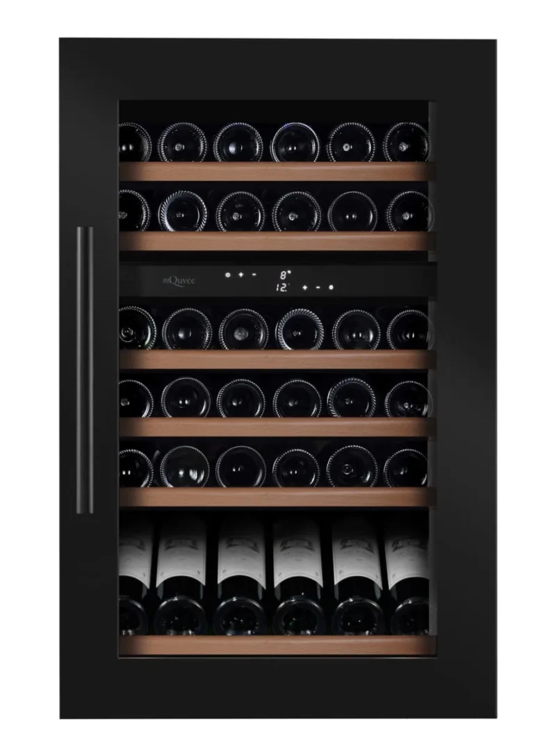 Integrerbar vinkyl - WineKeeper 49D Fullglass Black